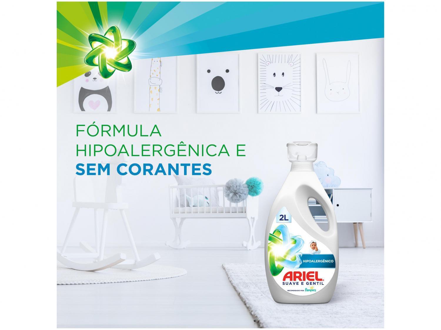 Sabão Líquido Ariel Suave e Gentil 2L