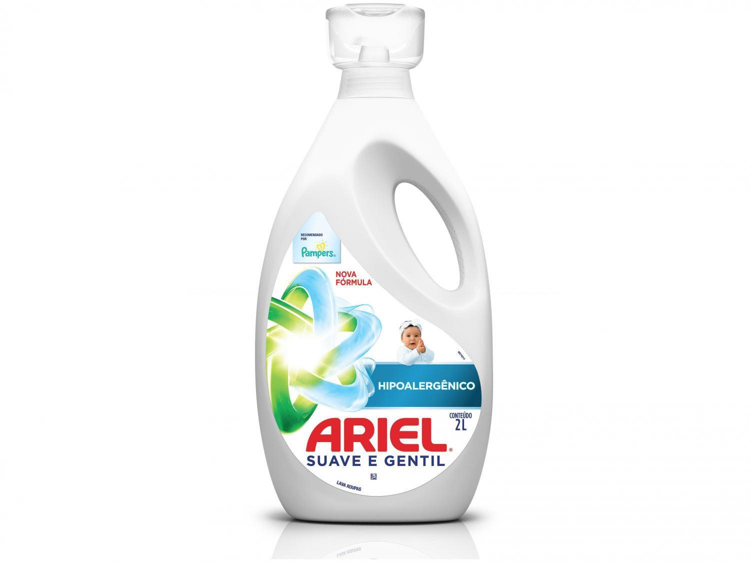 Sabão Líquido Ariel Suave e Gentil 2L