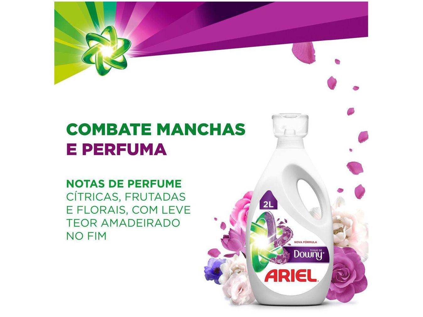 Sabão Líquido Ariel Toque De Downy 2L 