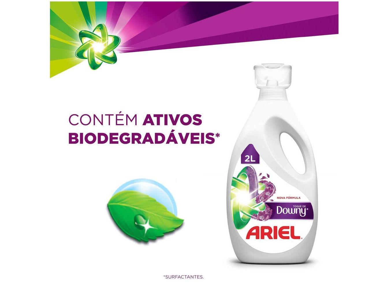 Sabão Líquido Ariel Toque De Downy 2L 