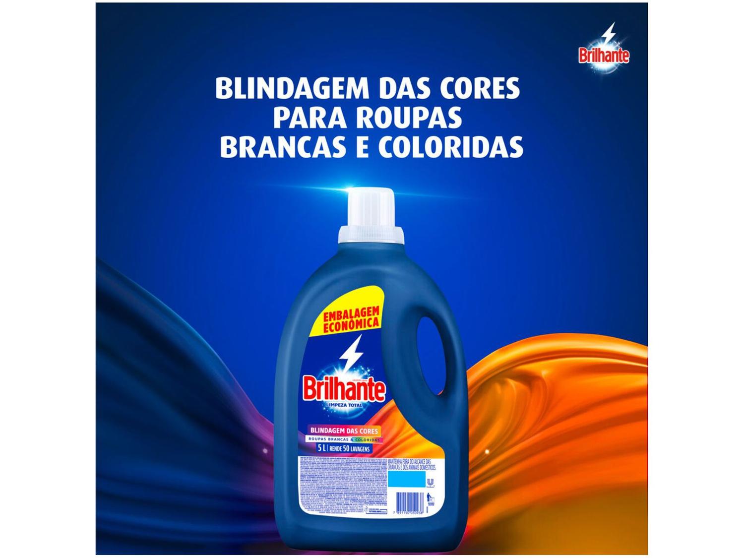 Sabão Líquido Brilhante Limpeza Total 5L