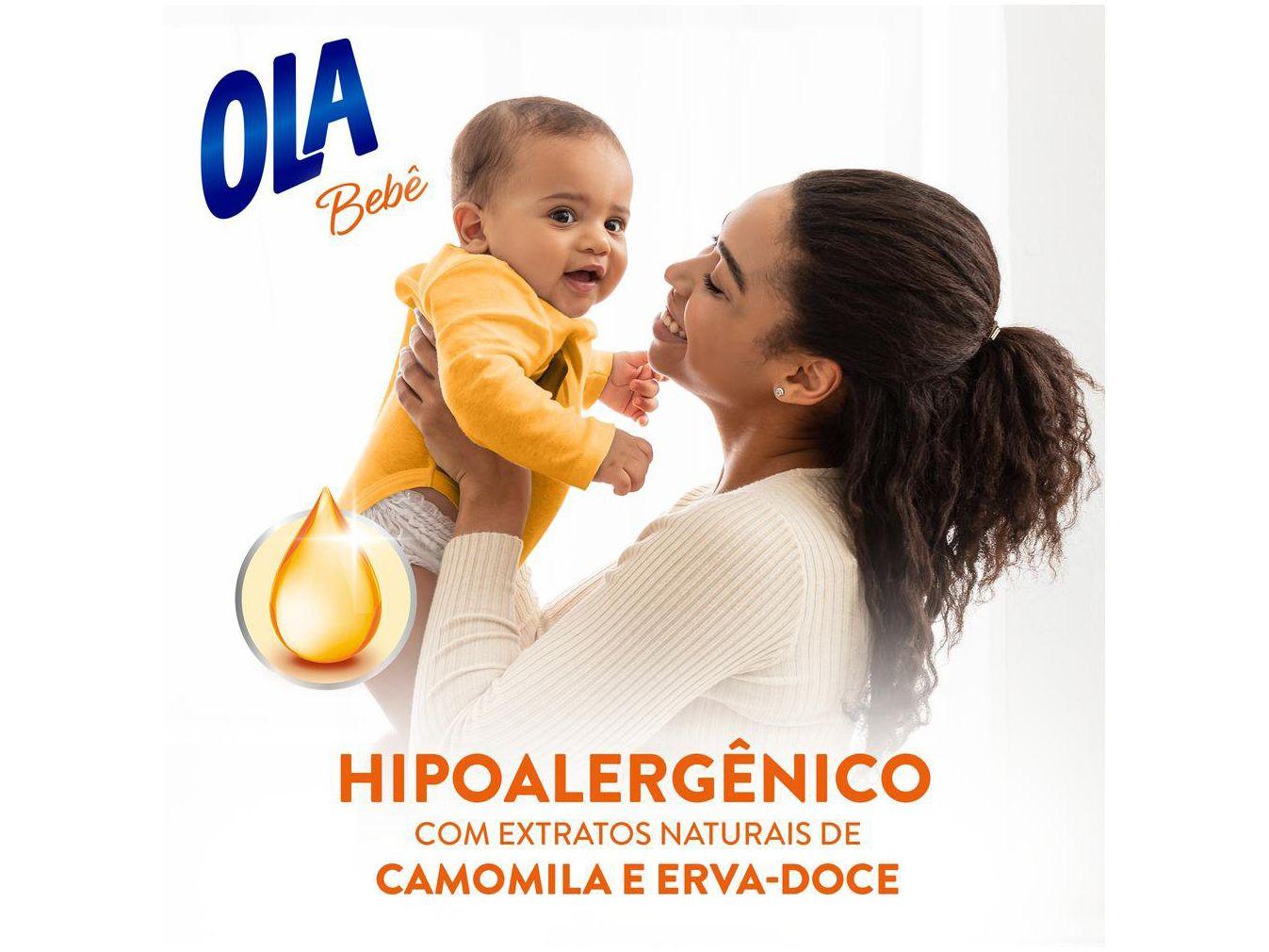 Sabão Líquido Concentrado Ola Bebê Neutro 1L