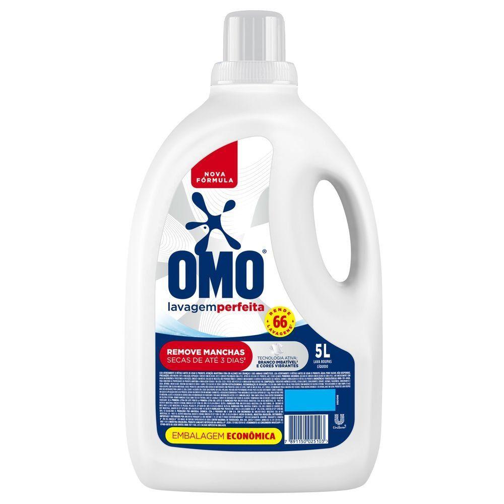 Sabão Líquido Omo Lavagem Perfeita 5L