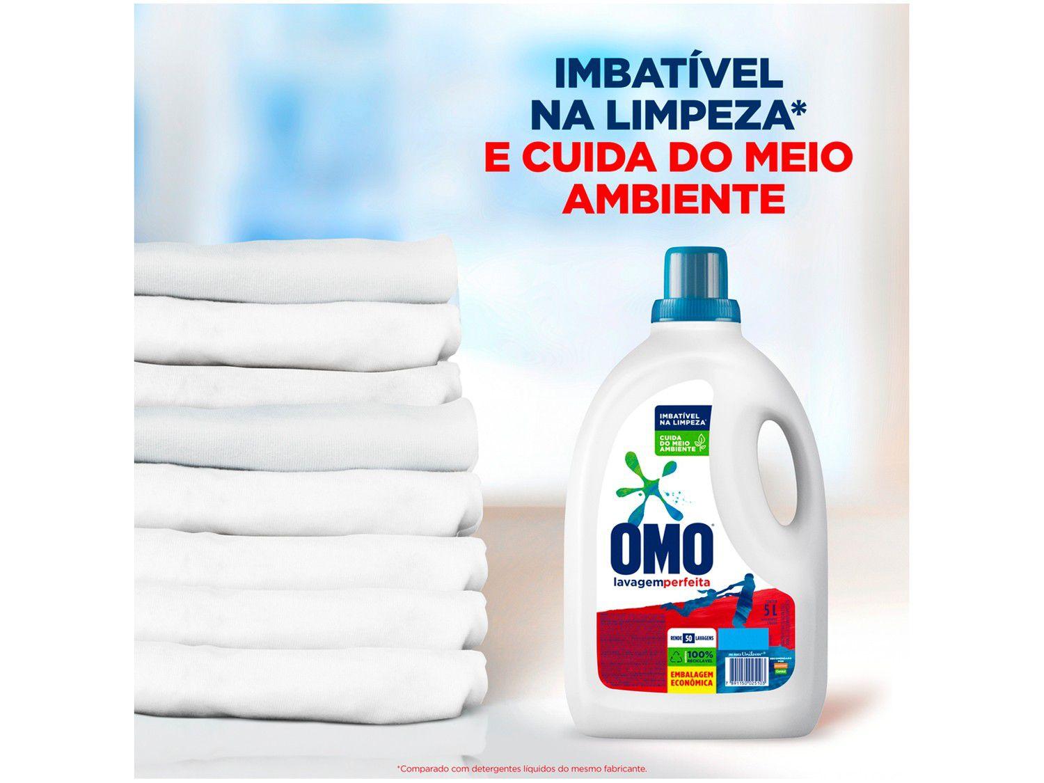 Sabão Líquido Omo Lavagem Perfeita 5L