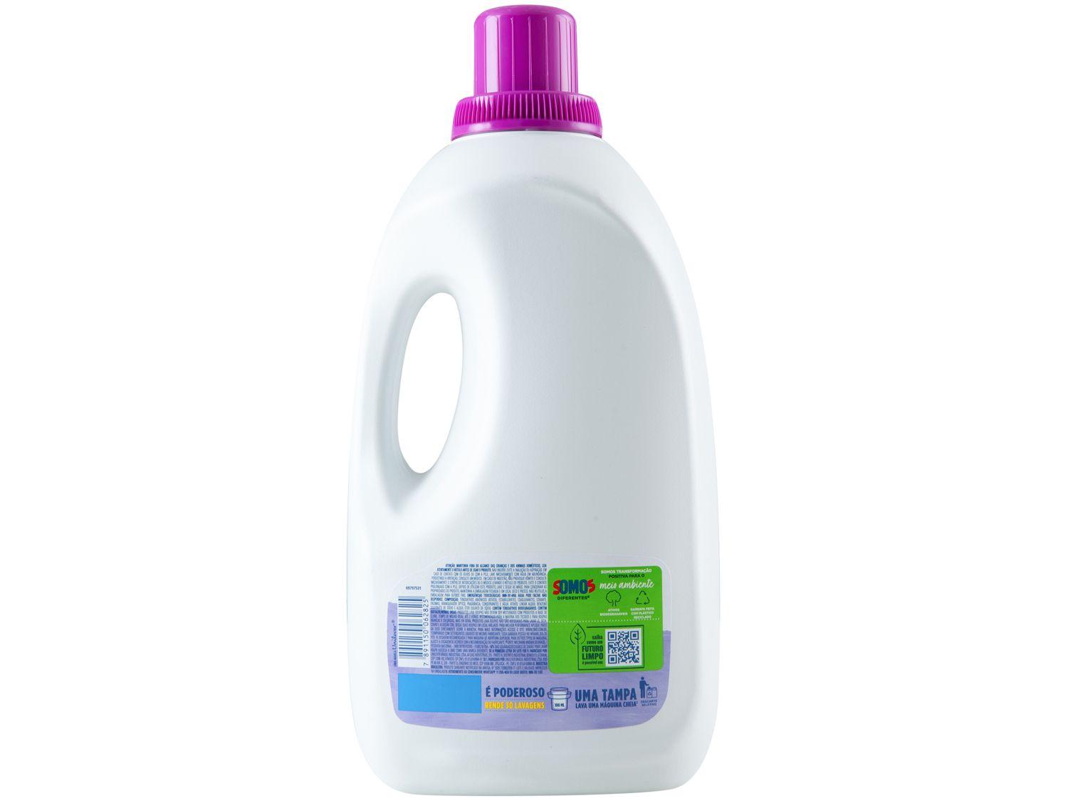 Sabão Líquido Omo Lavagem Perfeita Lavanda 3L