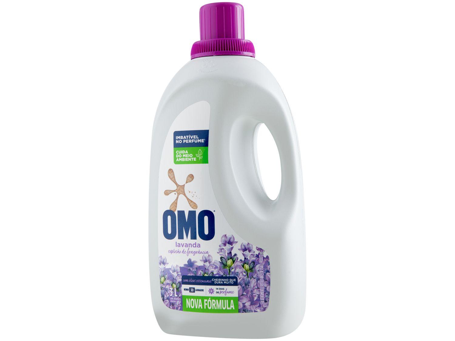 Sabão Líquido Omo Lavagem Perfeita Lavanda 3L