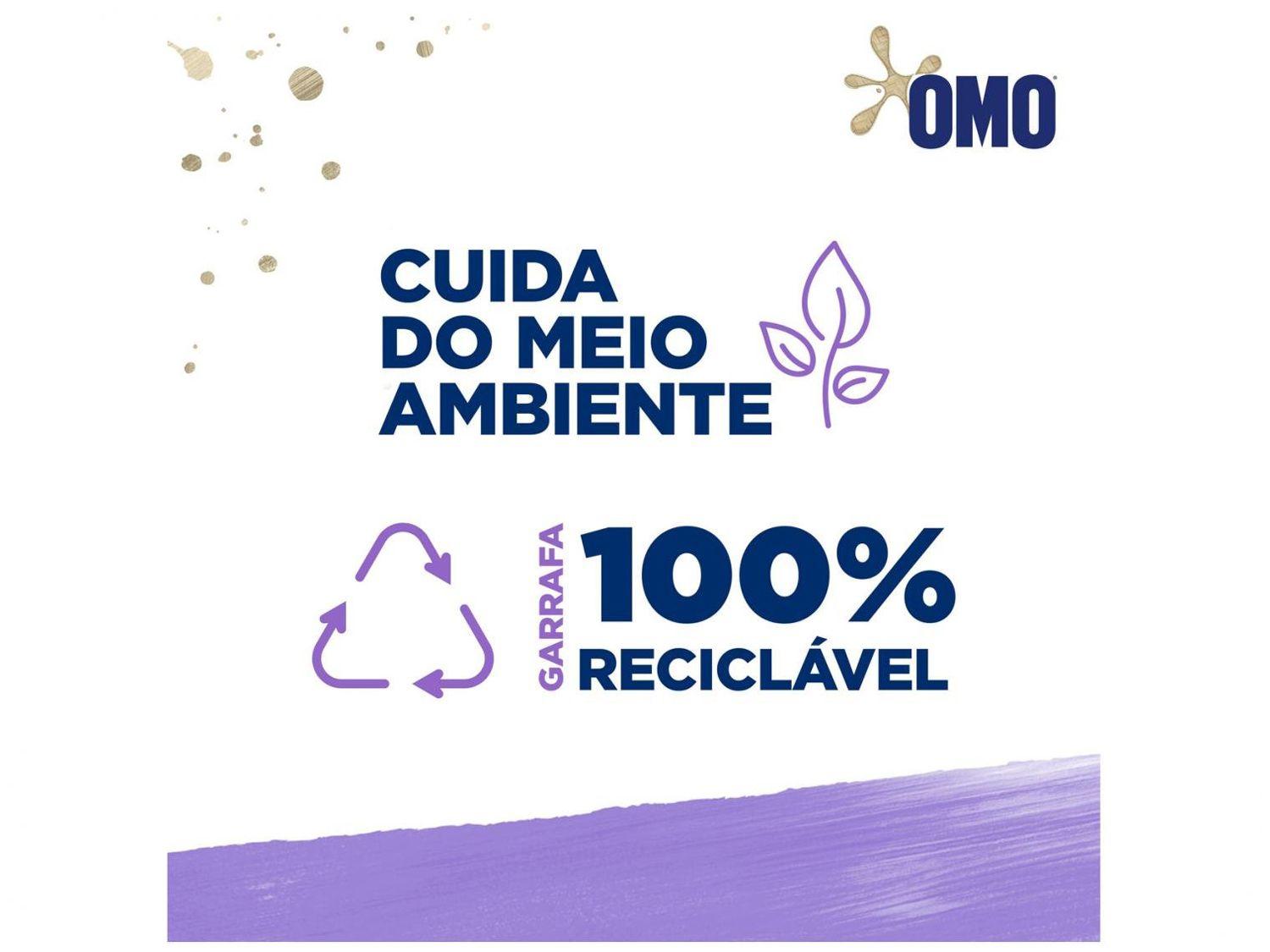 Sabão Líquido Omo Lavagem Perfeita Lavanda 3L