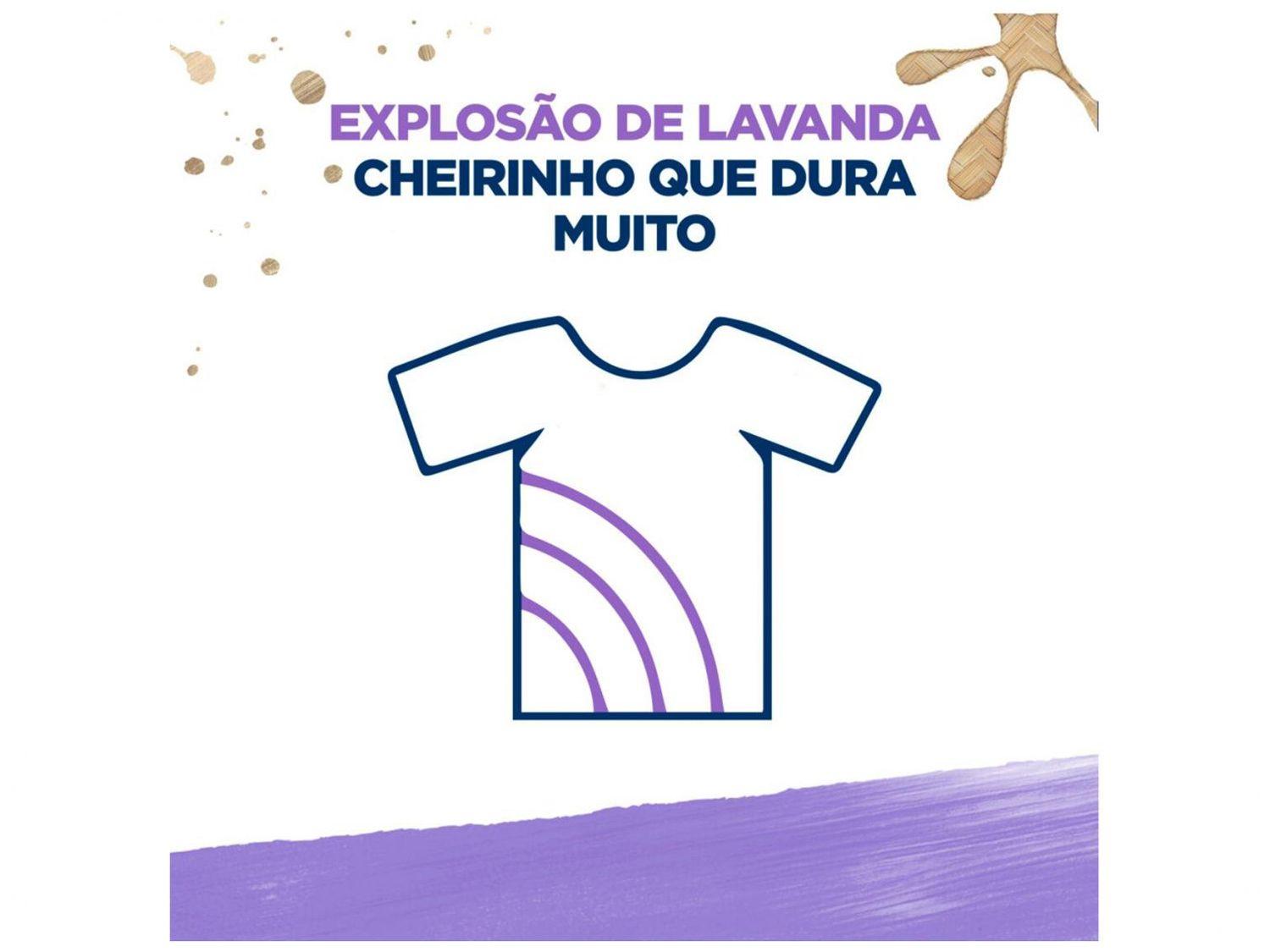 Sabão Líquido Omo Lavagem Perfeita Lavanda 3L