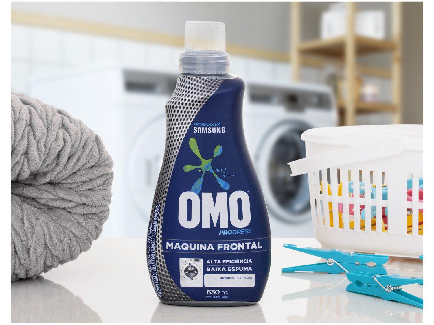 Sabão Líquido Omo Progress Máquina Frontal - 630ml - Sabão Líquido ...