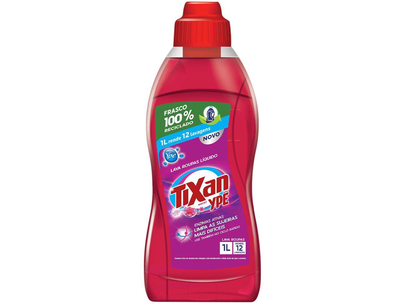 Sabão Líquido Ypê Tixan Maciez - 1L - Sabão Líquido - Magazine Luiza
