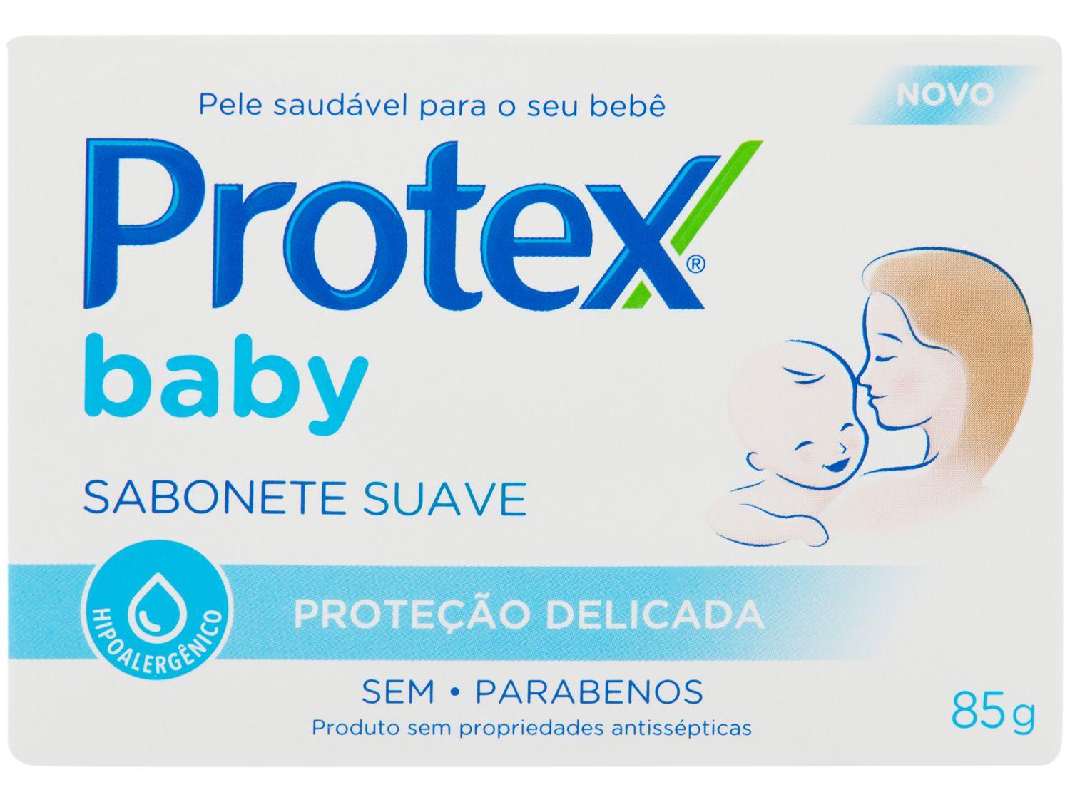 Sabonete em Barra Infantil Protex Baby 85g - 3 Unidades - Sabonete ...
