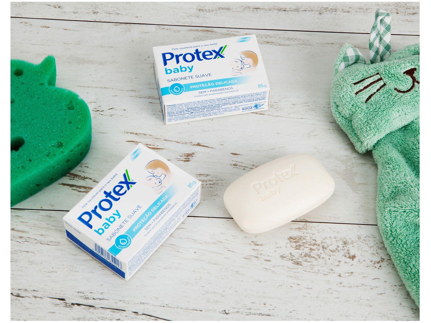 Sabonete em Barra Infantil Protex Baby 85g - 3 Unidades - Sabonete ...