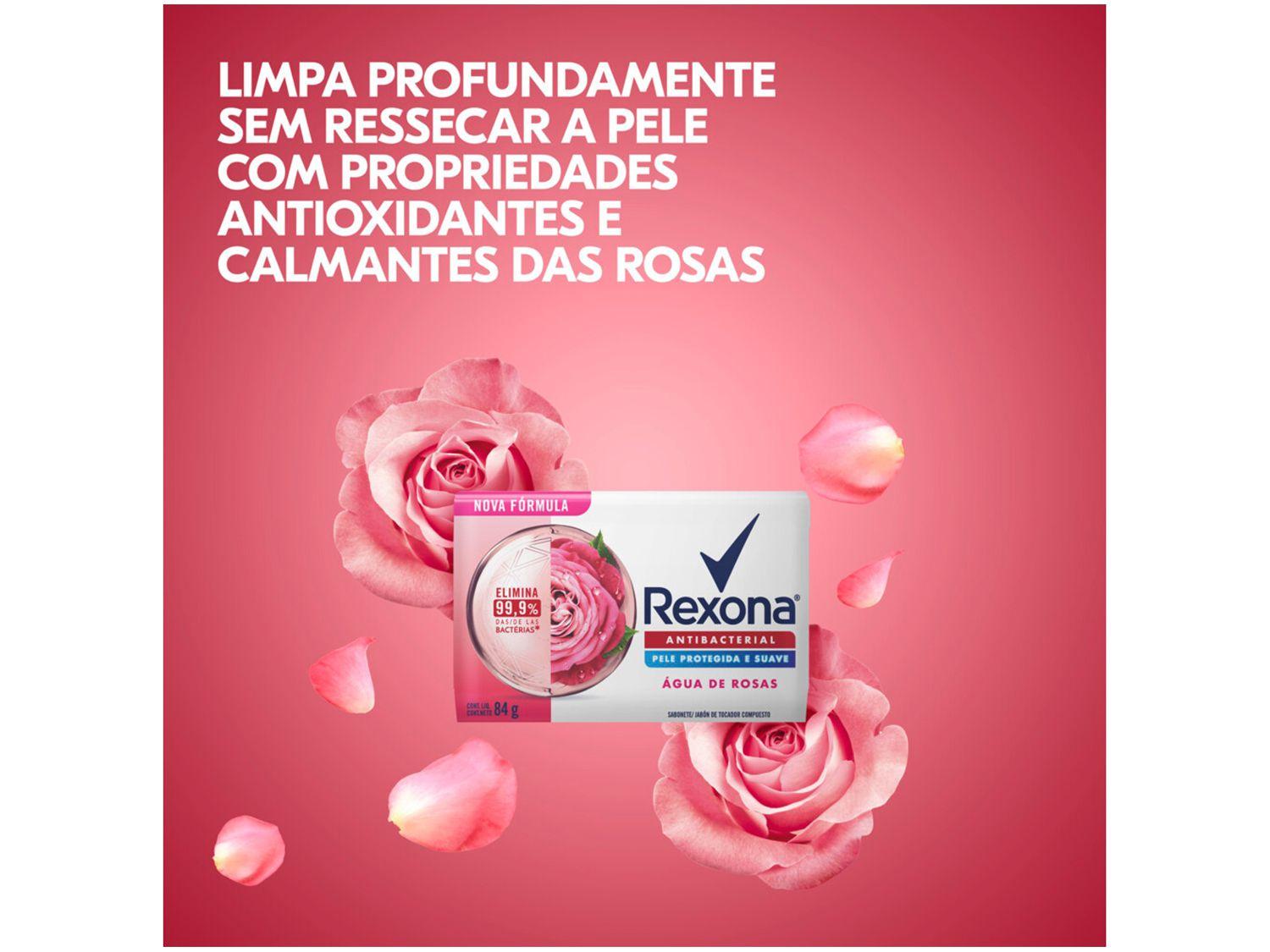 Sabonete em Barra Rexona Água de Rosas 84g