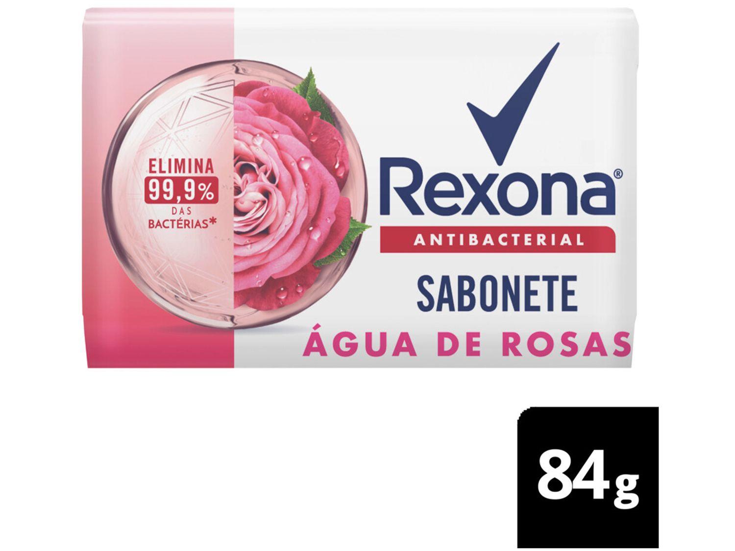 Sabonete em Barra Rexona Água de Rosas 84g