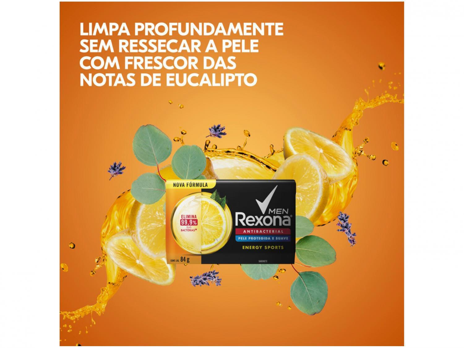 Sabonete em Barra Rexona Energy Sports 84g
