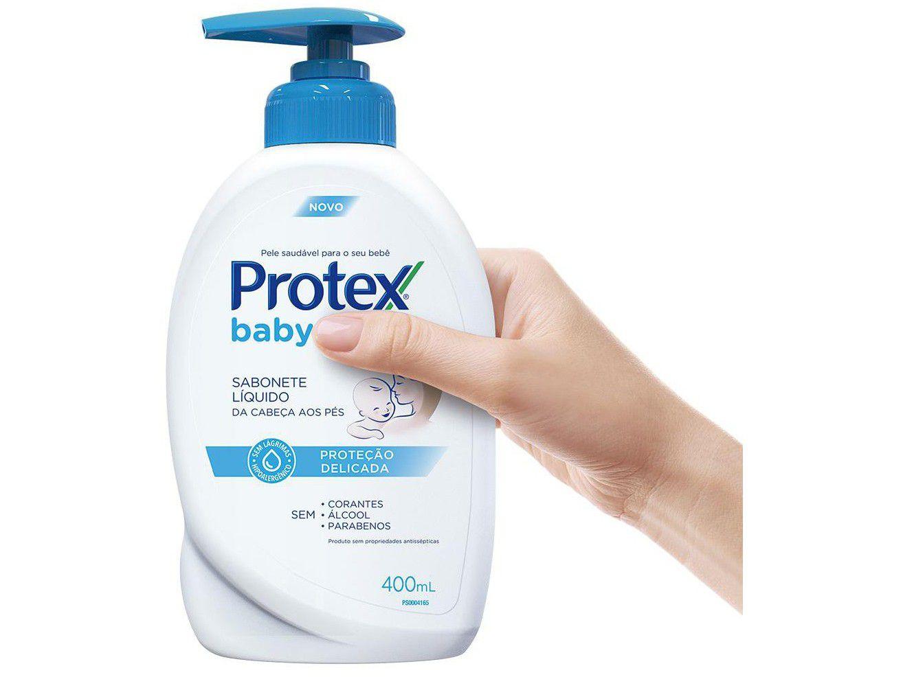 Sabonete Infantil Líquido Protex Baby 400ml - Sabonete Infantil ...