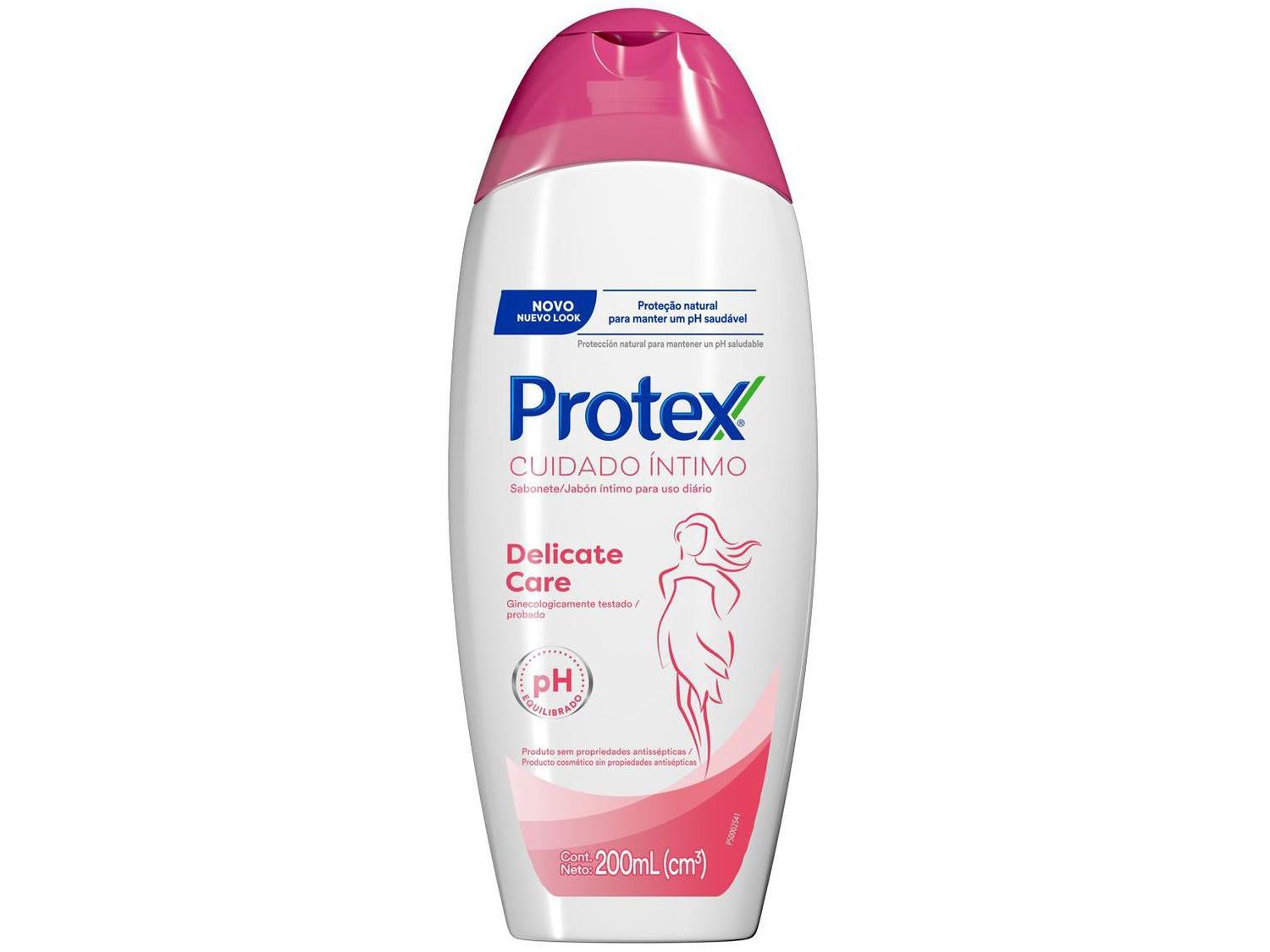 Sabonete Íntimo Líquido Protex Delicate Care 200ml