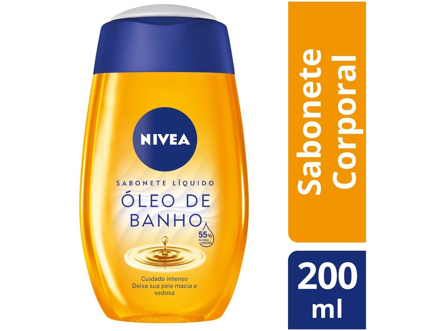 Sabonete Líquido Corporal Nivea Óleo de Banho - 1 200ml