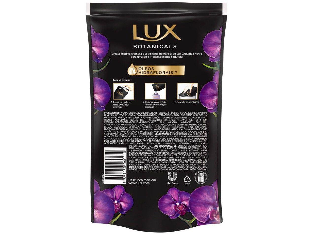 Sabonete Líquido Lux Botanicals Orquídea Negra