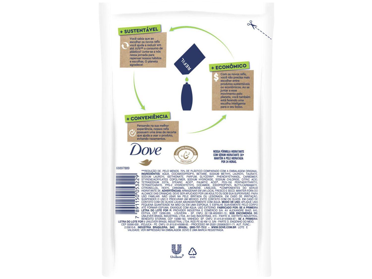 Sabonete Líquido para o Corpo Dove Nutrição Profunda 200ml