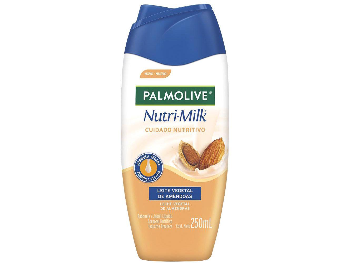 Sabonete Líquido  para o Corpo Palmolive Nutri-Milk Leite Vegetal de Amêndoas 250ml