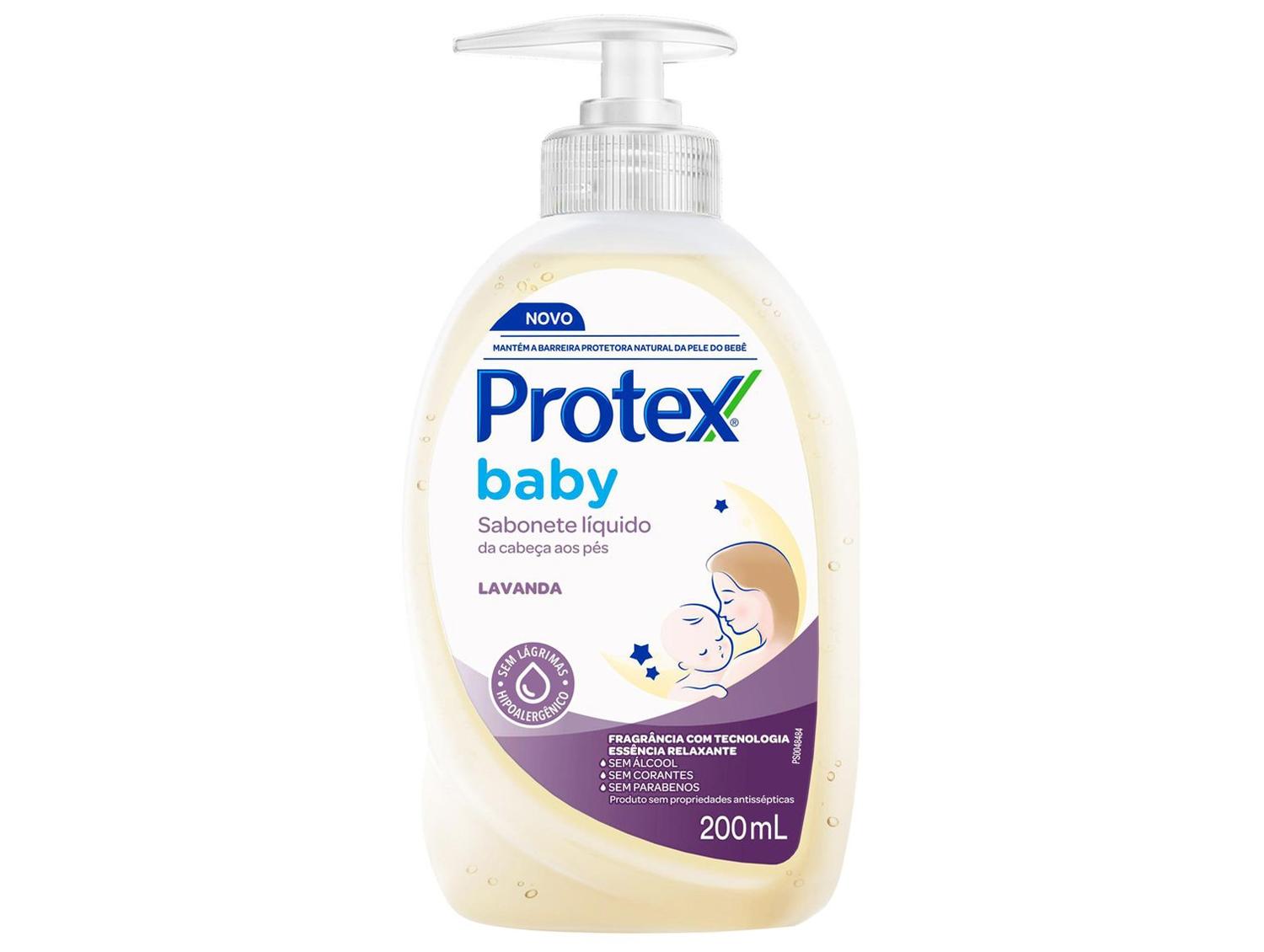 Sabonete Líquido para o Corpo Protex Baby Lavanda 200ml
