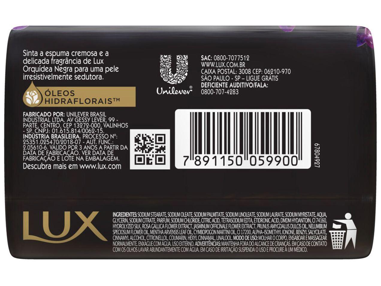 Sabonete Lux Botanicals Orquídea Negra