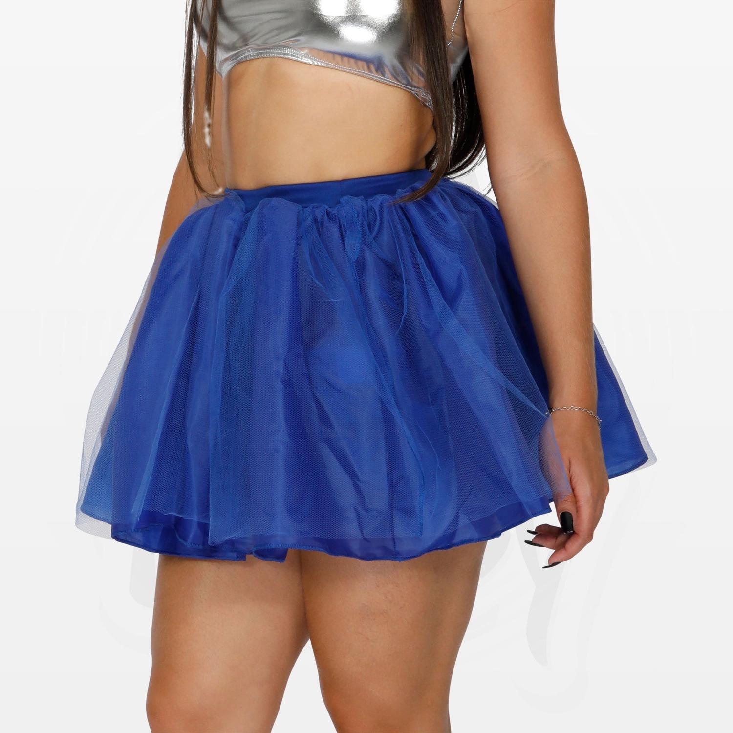 saia de tule duas cores