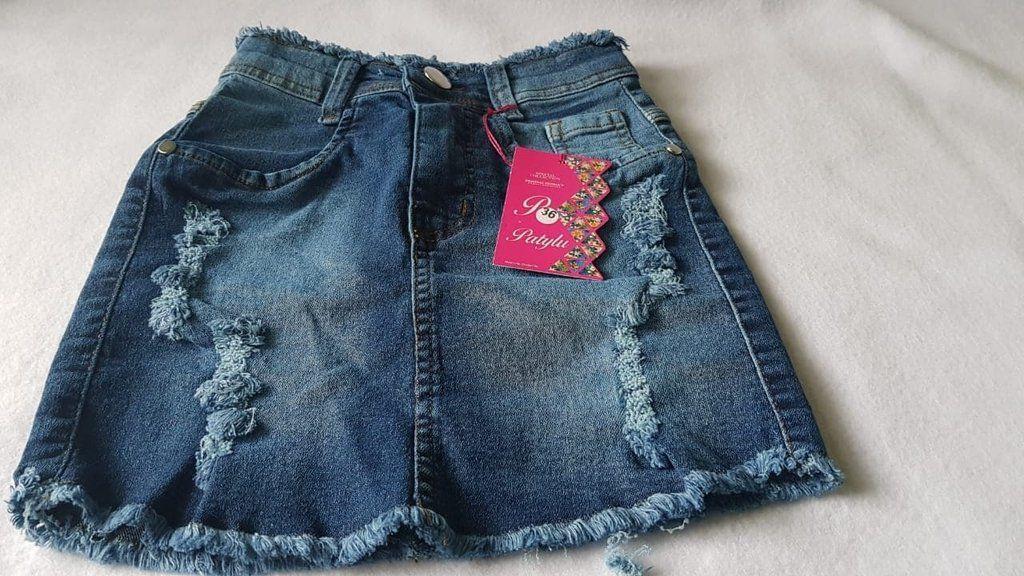 saia jeans modeladora