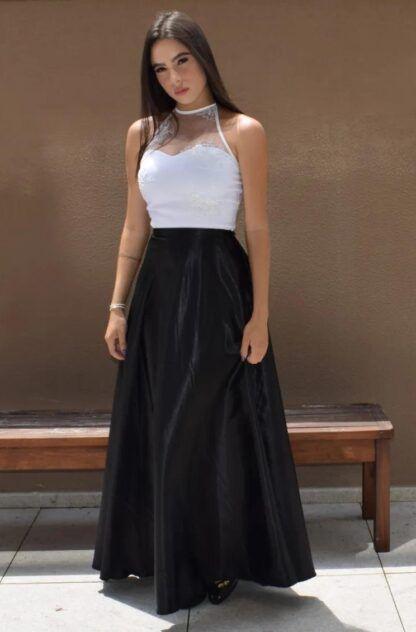 saia de cetim para coreografia