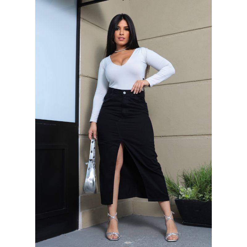 Jeans Evangelicas Saia Jeans Plus Size Mercado Livre Saia Jeans