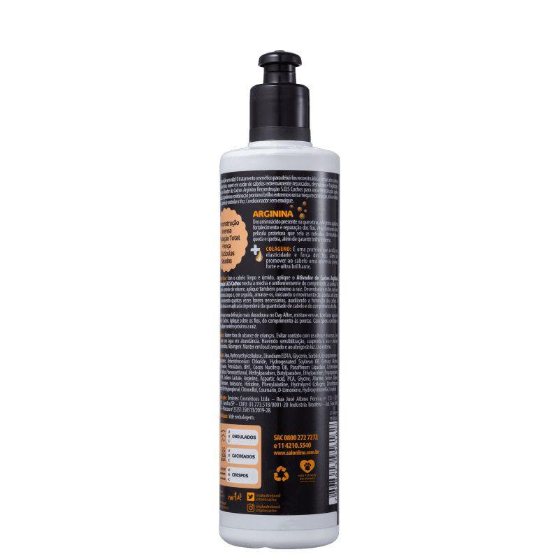 Salon Line Ativador De Cachos S O S Cachos Arginina 300ml Ativador De Cachos Magazine Luiza