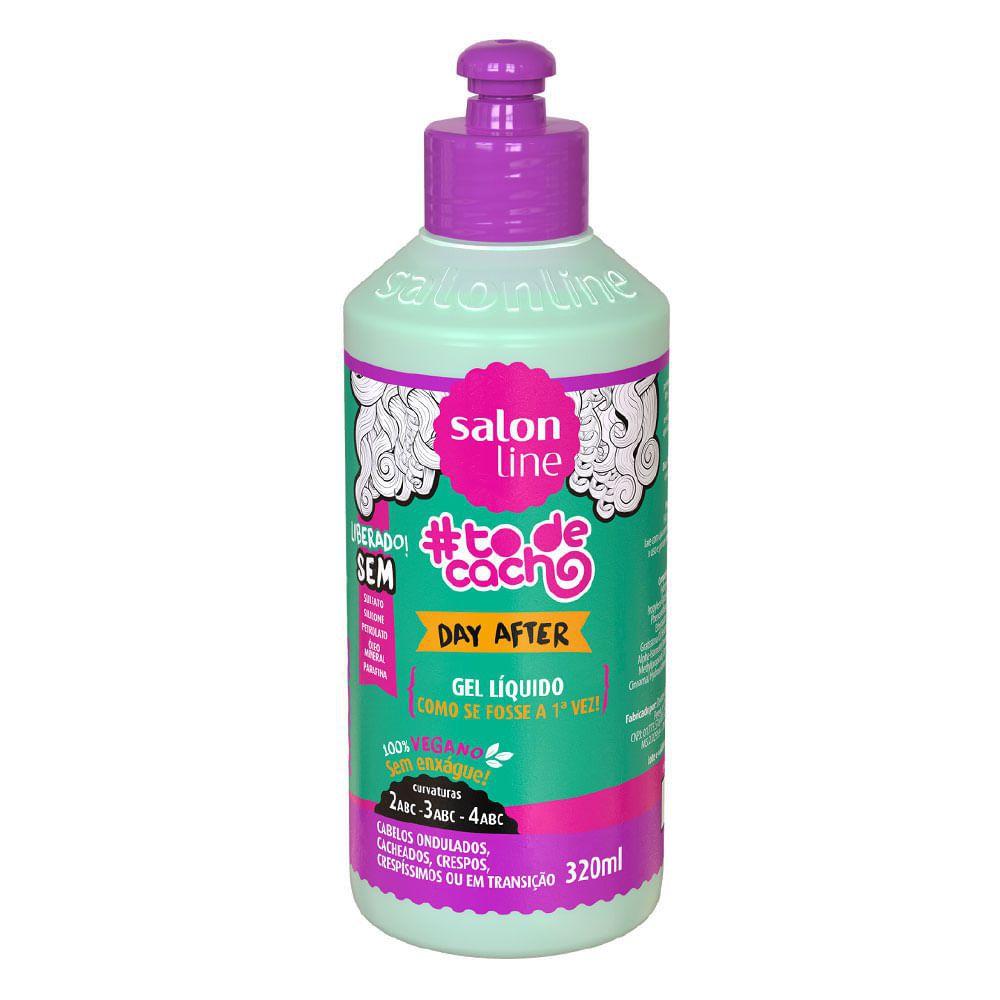 Salon Line Gel Liquido Day After To De Cacho Gel Finalizador Finalizador Capilar Magazine Luiza