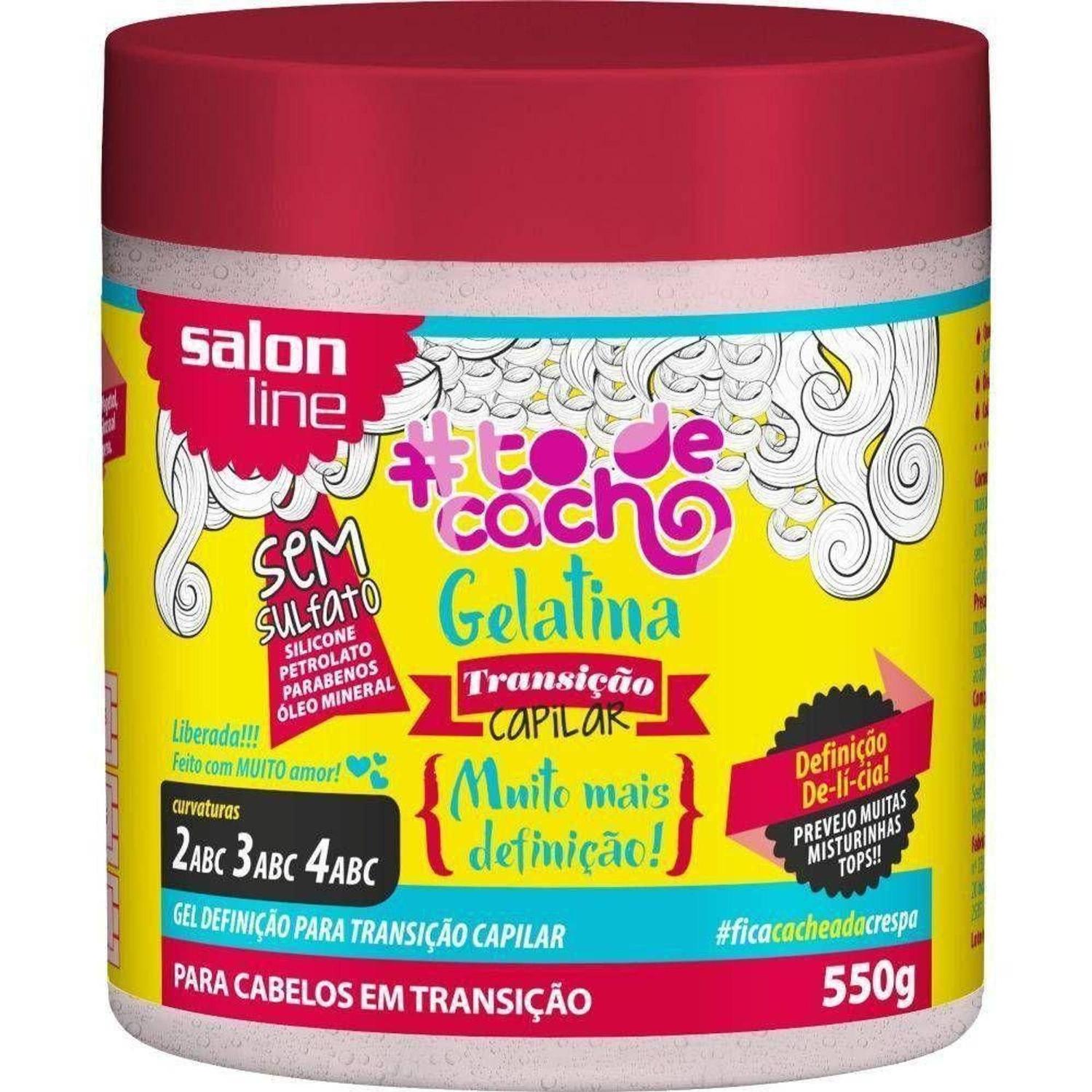 Salon Line Gelatina Todecacho Transicao Capilar 550g Salon Lien Magalu Empresas B2b E Compras Com Cnpj