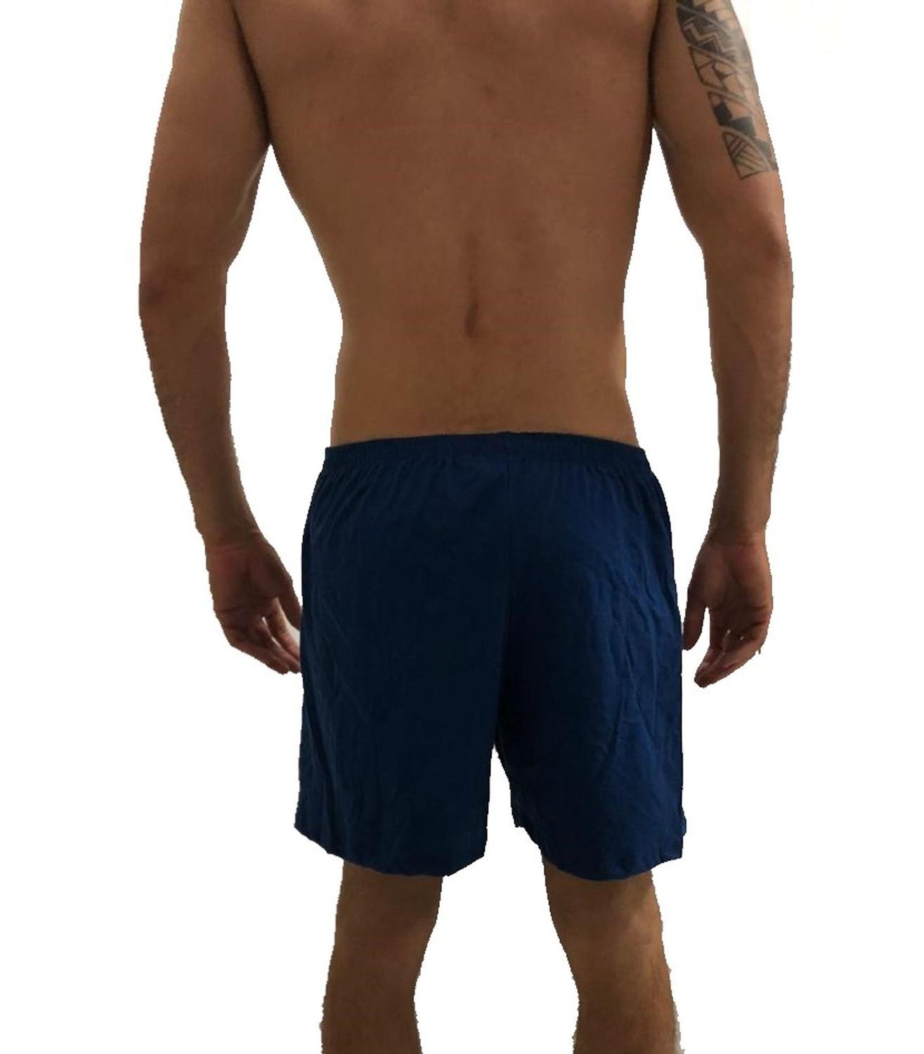 shorts de pano mole masculino