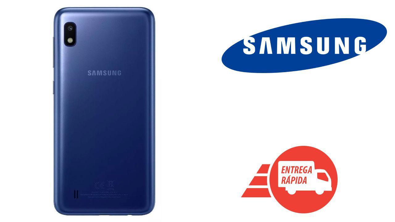 Capa Silicone Samsung Galaxy A10 Azul
