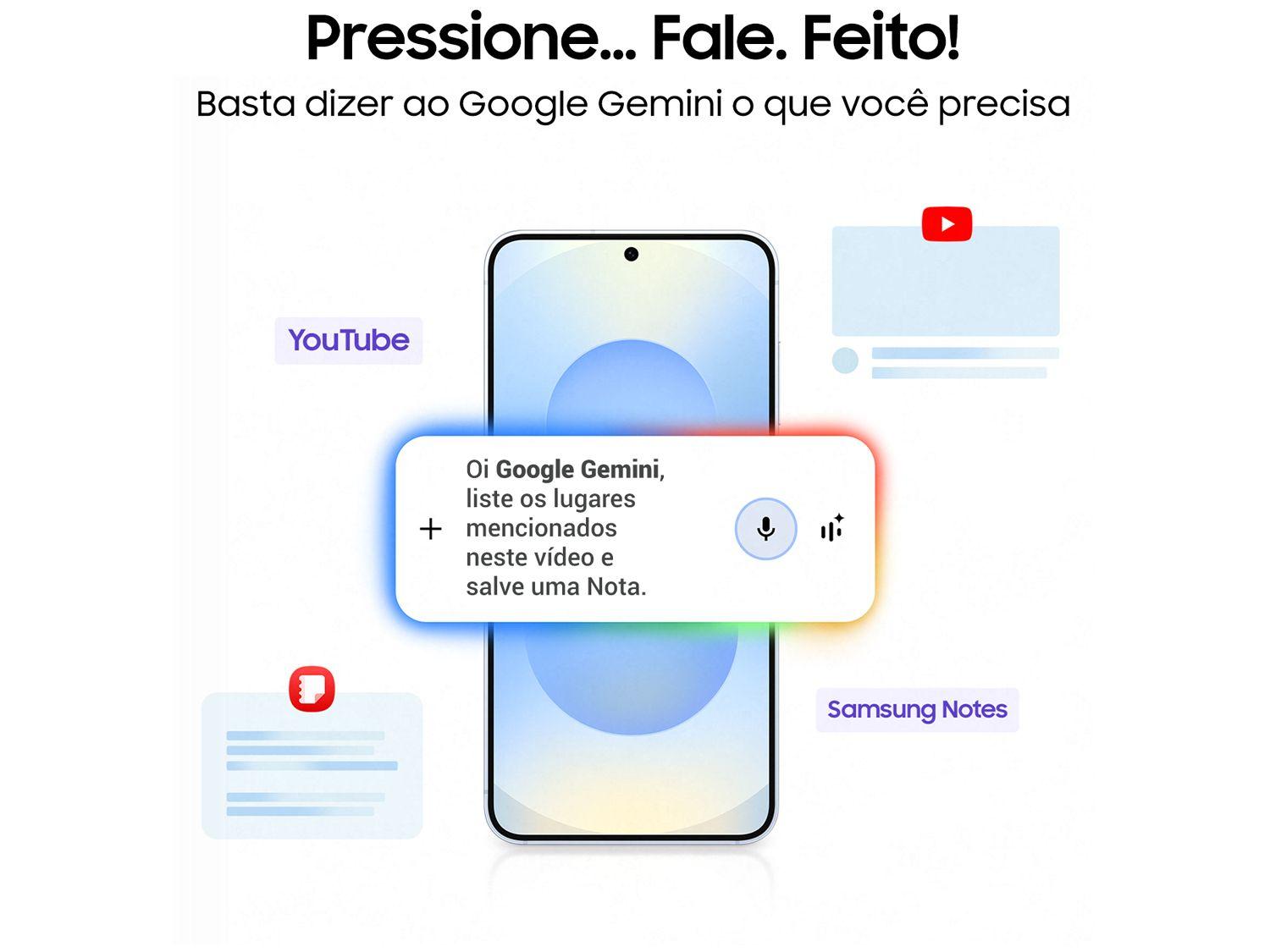 Samsung Galaxy S25 5G 256GB Galaxy AI Azul Marinho