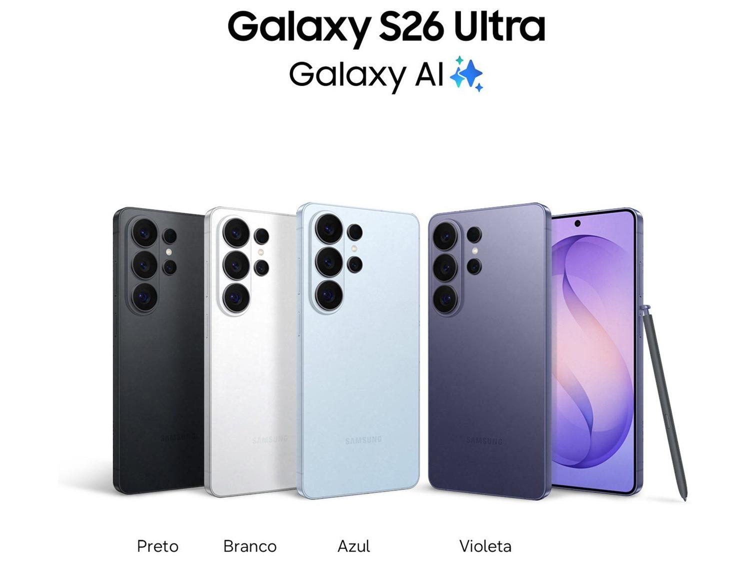 Samsung Galaxy S26 Ultra 5G 512GB Galaxy AI Azul 6,9
