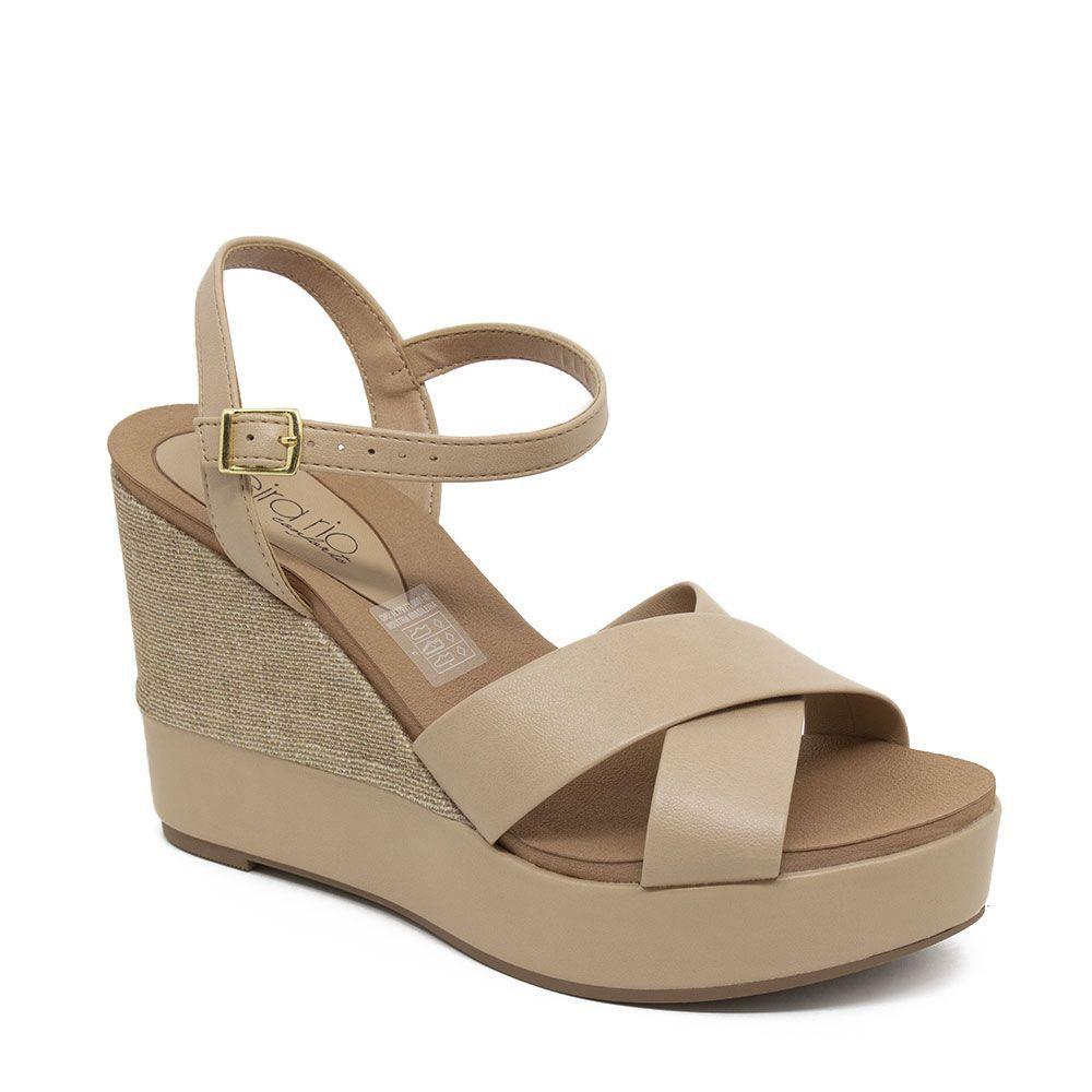 beira rio sandalia anabela