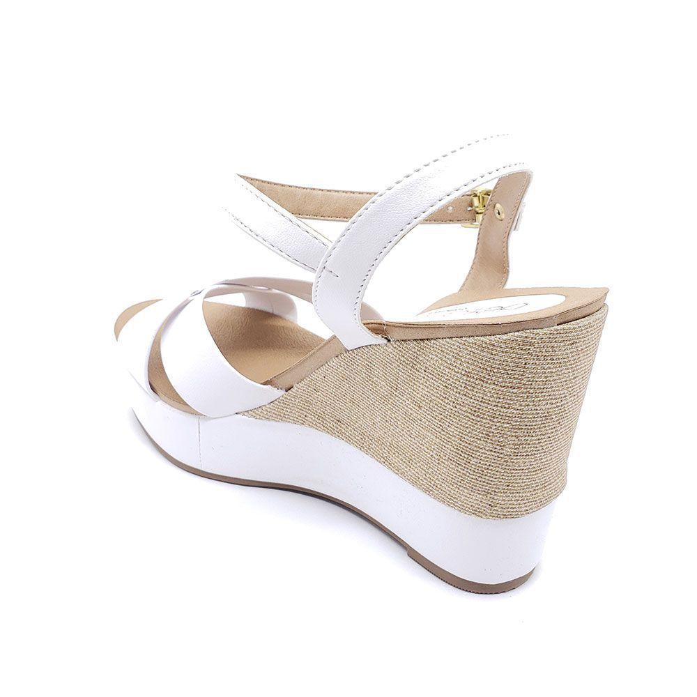 sandalia anabela beira rio branca