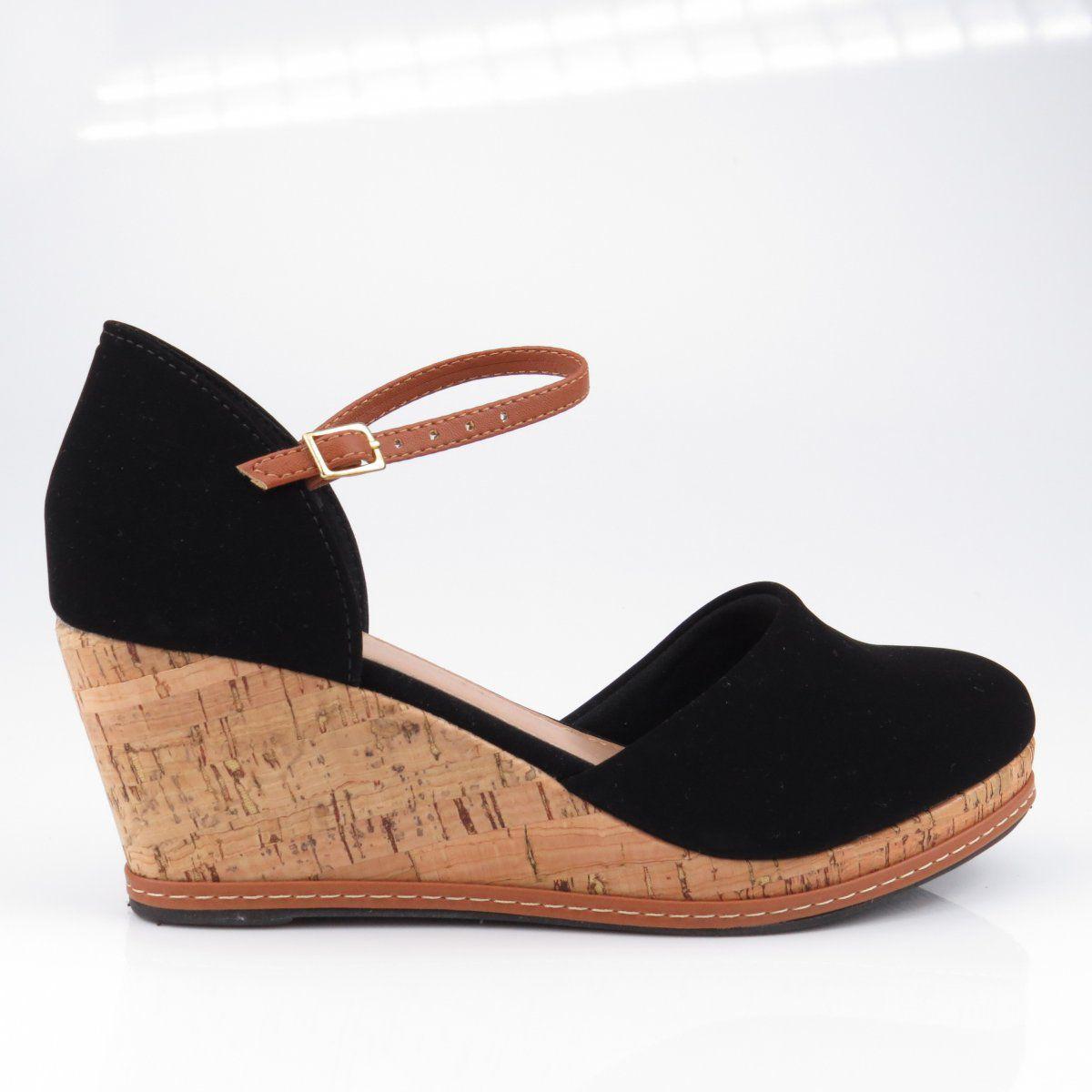 Sandália Anabela Cromic Femme - Sandália Feminina - Magazine Luiza