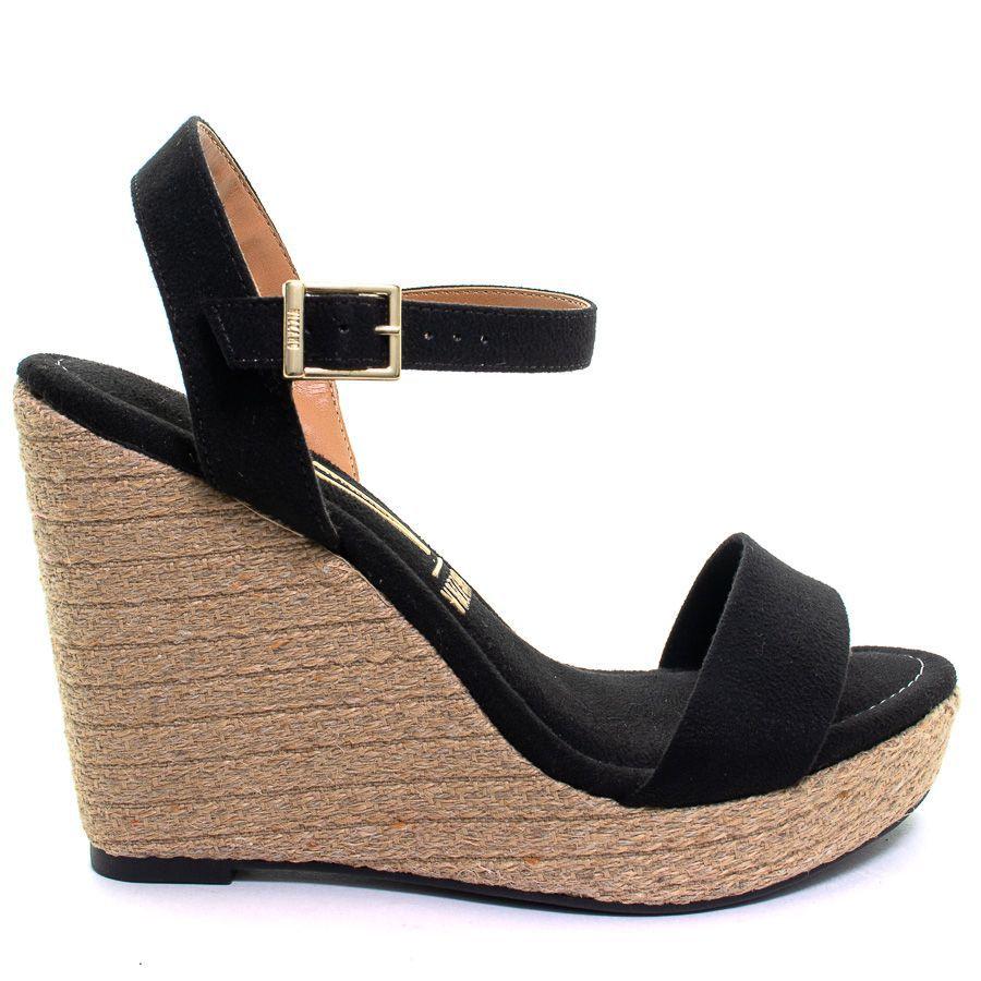 sapato anabela vizzano corda