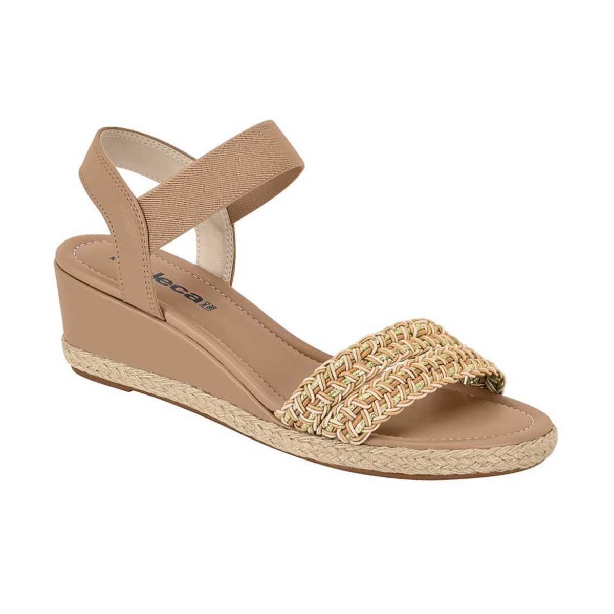 Sandália Anabela Azul Sandlia Anabela Tamanco Raphaella Booz - Main Image