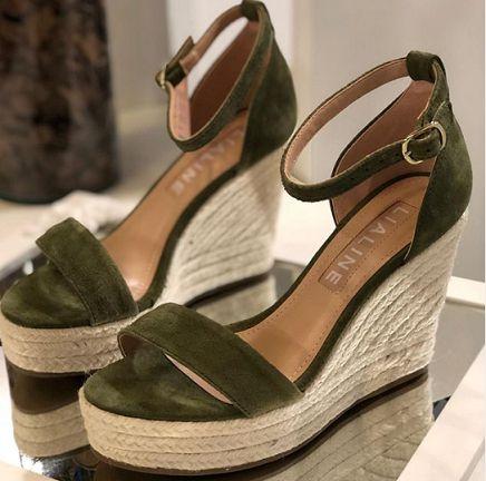 Sandalia Beira Rio Conforto Plataforma Feminina - Verde Militar em Promoção  | Ofertas na Americanas