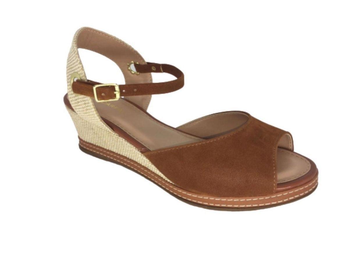 sandalia flatform via scarpa