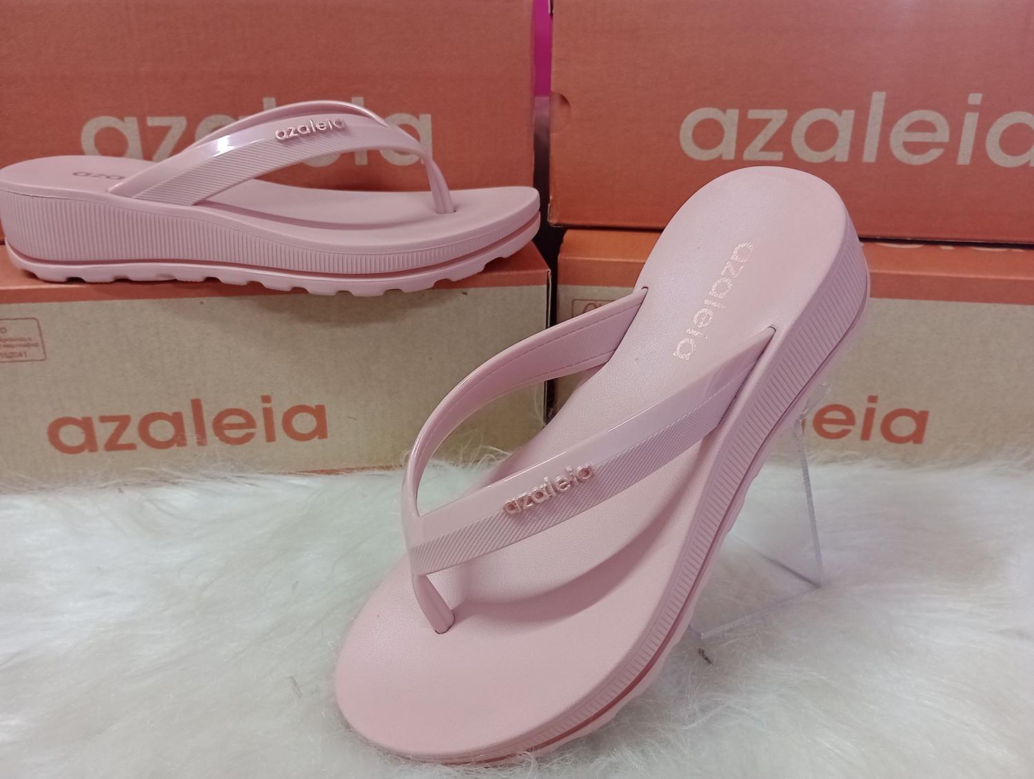 Ojotas Con Ojotas Altas Grendha Sandália Azaléia Fabi Light Com