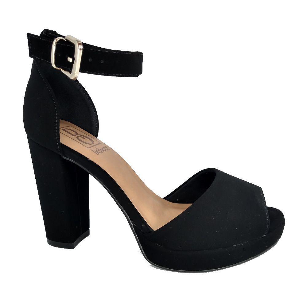 sandalia bebece preta