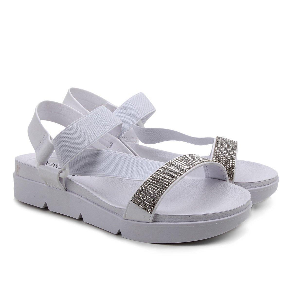 sandália beira rio flatform feminina