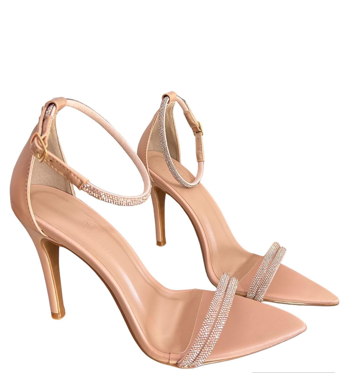 Spikes Sandalia Rose Salto Fino Buy Sandalia Rosa Salto Alto Hot Sale