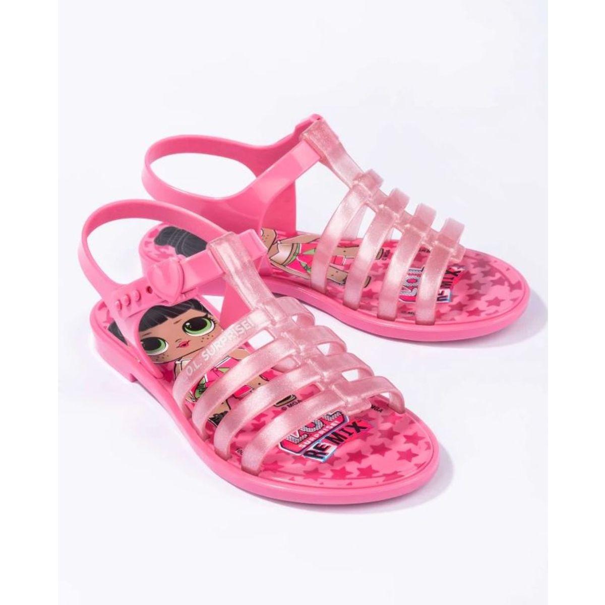 Sandalia Casual Infantil Menina Borracha Lol 22324 - Sandália Infantil -  Magazine Luiza